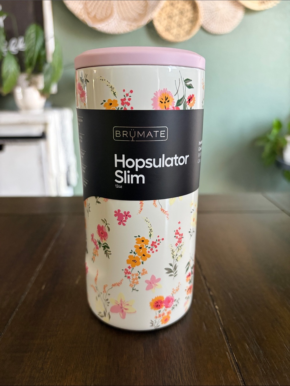 BruMate 12oz Hopsulator Slim in Wildflower Whisper! New!